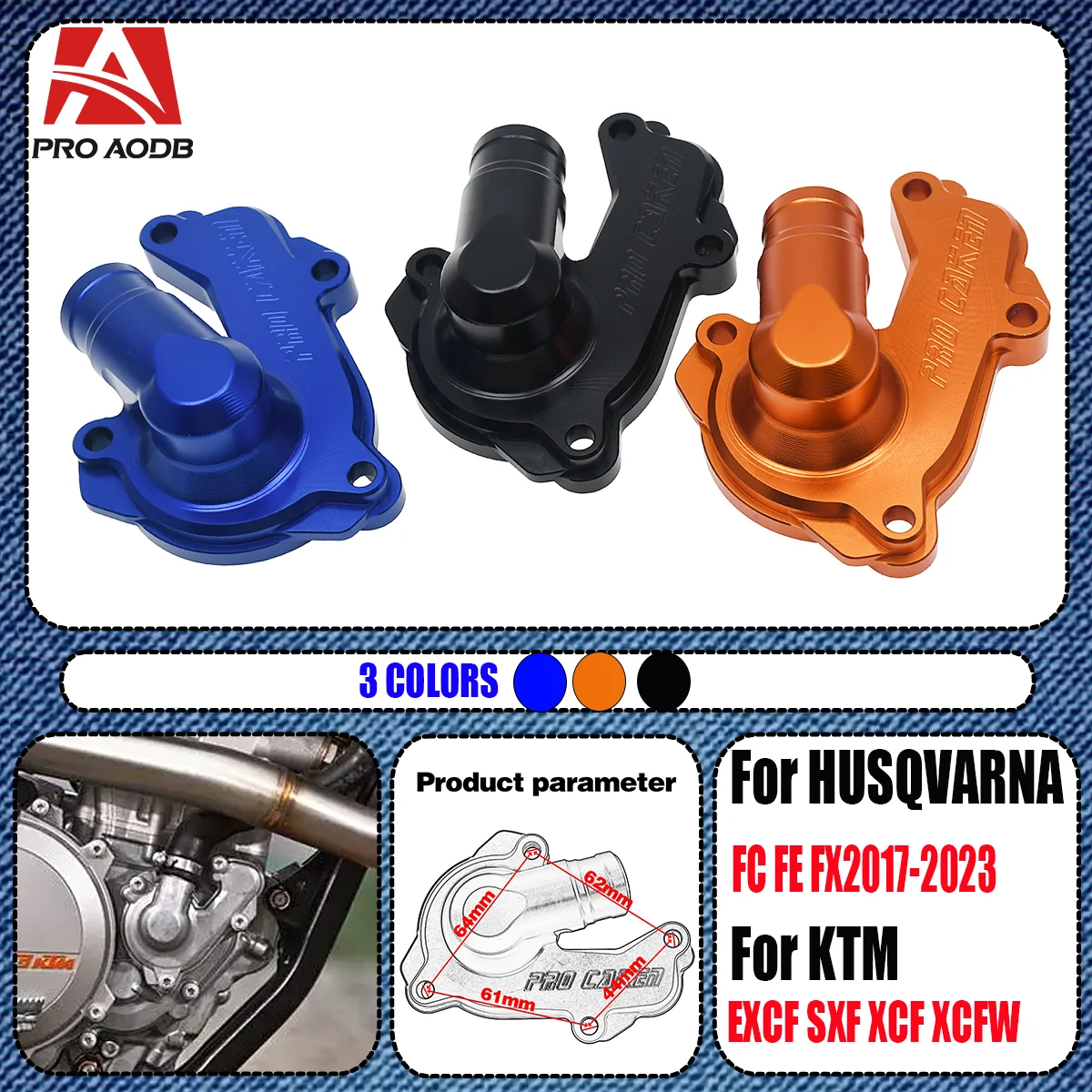 Motorcycle CNC Water Pump Guard Cover Protector For Husqvarna FE FX GASGAS ECF EXF MCF 250 350 2016-2023 KTM SXF XCF XCFW EXCF
Motorcycle CNC Water Pump Guard Cover Protector For Husqvarna FE FX GASGAS ECF EXF MCF 250 350 2016-2023 KTM SXF XCF XCFW EXCF