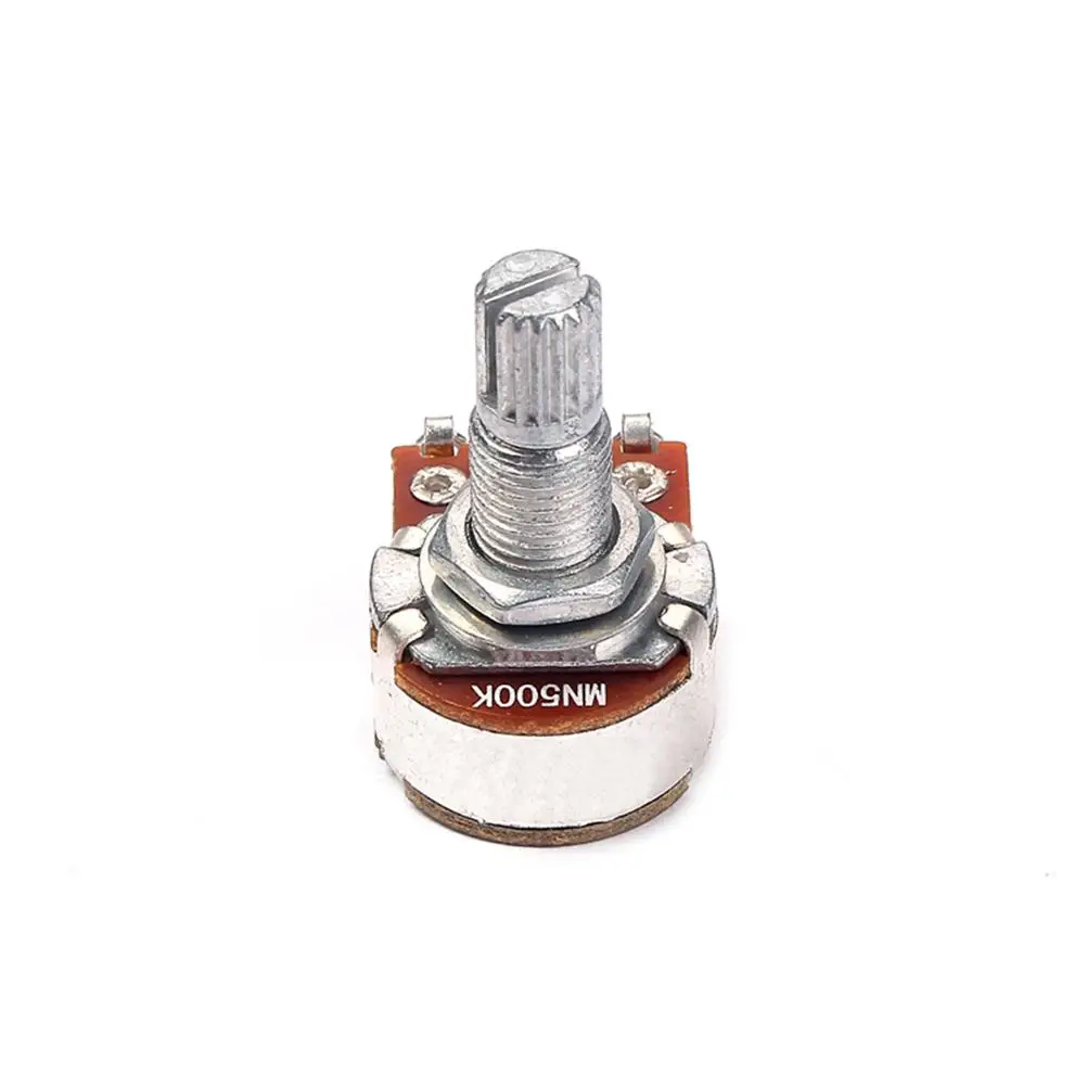Guitar Volume Knobs Audio Potentiometer Amp MN500K Dual Potentiometers Push and Pull
Guitar Volume Knobs Audio Potentiometer Amp MN500K Dual Potentiometers Push and Pull