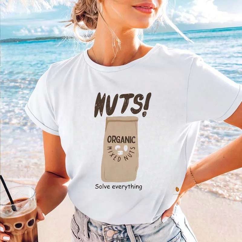 Printed T-Shirt Casual Cartoon Pattern Summer Women's Clothing 2025 Fashion Retro Printed Round Neck Short Sleeved T-Shirt
Printed T-Shirt Casual Cartoon Pattern Summer Women's Clothing 2025 Fashion Retro Printed Round Neck Short Sleeved T-Shirt