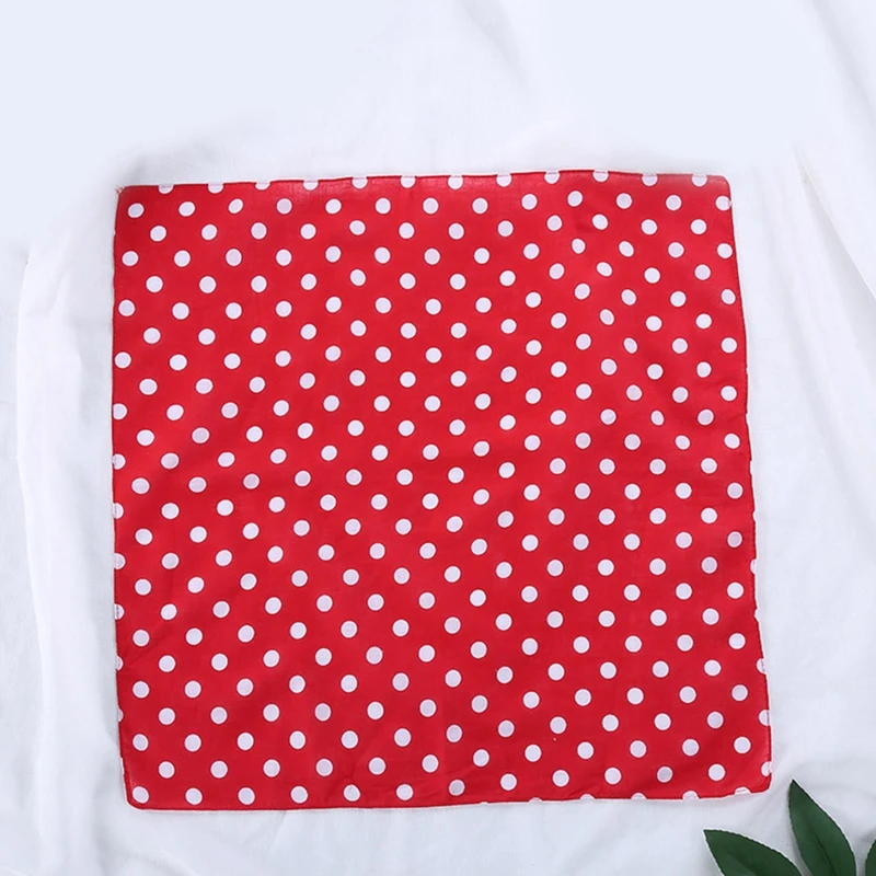 55x55cm Women Unisex Vintage Large Polka Dot Square Scarf Cotton Sport for Head
55x55cm Women Unisex Vintage Large Polka Dot Square Scarf Cotton Sport for Head