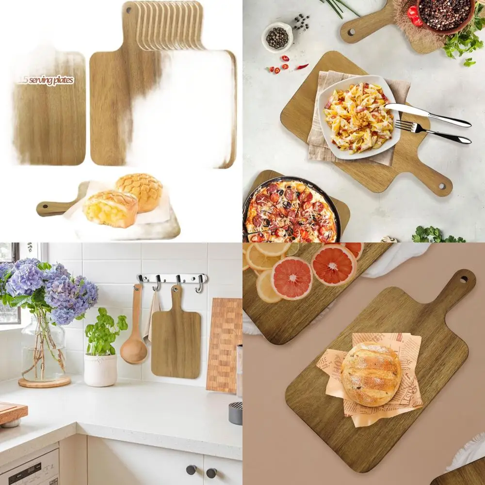 Набор из 15 разделочных досок из акации, 13,8x7 дюймов, с ручкой, для кухни и персонализации своими руками
Набор из 15 разделочных досок из акации, 13,8x7 дюймов, с ручкой, для кухни и персонализации своими руками