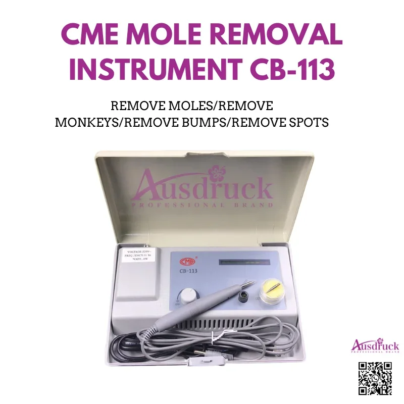 CME CB-113 Facial Mole & Spot Removal Pen - Professional Scarless Beauty Instrument
CME CB-113 Facial Mole & Spot Removal Pen - Professional Scarless Beauty Instrument