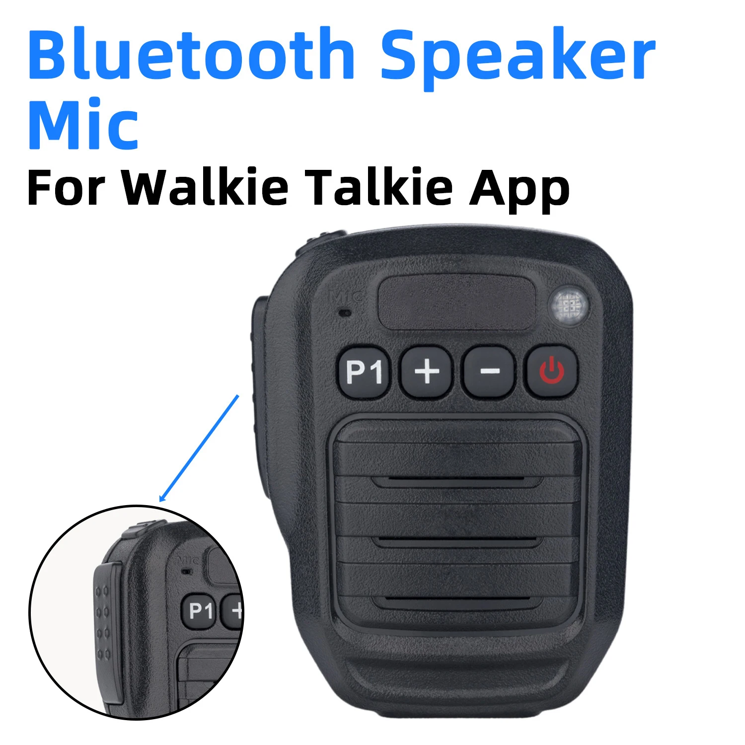 Беспроводной Bluetooth-микрофон для Android (приложение Zello), с функцией PTT, водонепроницаемый (IP66), аккумулятор 1000 мАч
Беспроводной Bluetooth-микрофон для Android (приложение Zello), с функцией PTT, водонепроницаемый (IP66), аккумулятор 1000 мАч