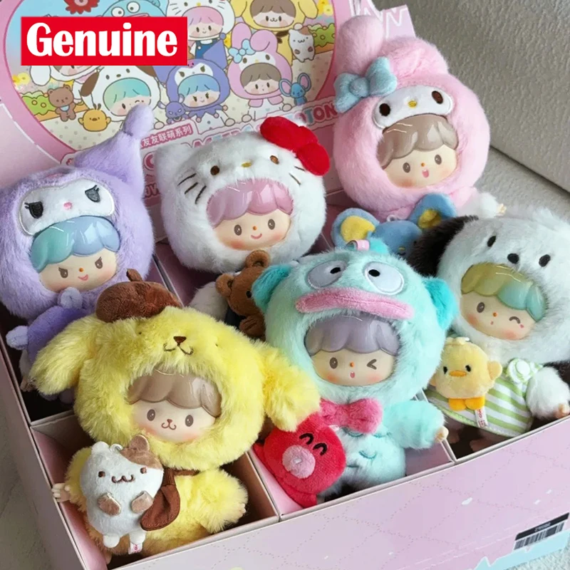 Подлинная серия персонажей Zzoton и Sanrio Love-League Buddies, виниловая милая слепая коробка, коллекция кукол, игрушка, декор, фигурка
Подлинная серия персонажей Zzoton и Sanrio Love-League Buddies, виниловая милая слепая коробка, коллекция кукол, игрушка, декор, фигурка