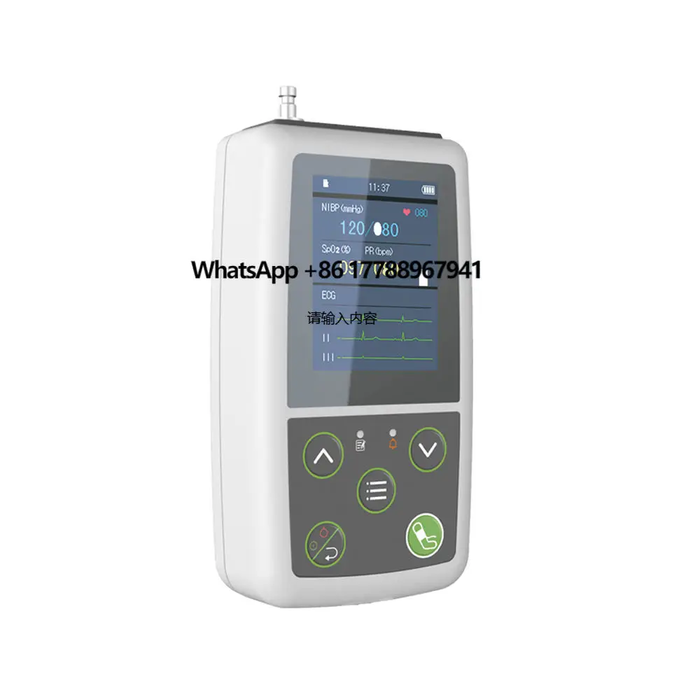 2.4inch Handheld Multiparameter ECG SpO2 PR Dynamic Recorder Hospital Equipment for Emergency Clinics
2.4inch Handheld Multiparameter ECG SpO2 PR Dynamic Recorder Hospital Equipment for Emergency Clinics
