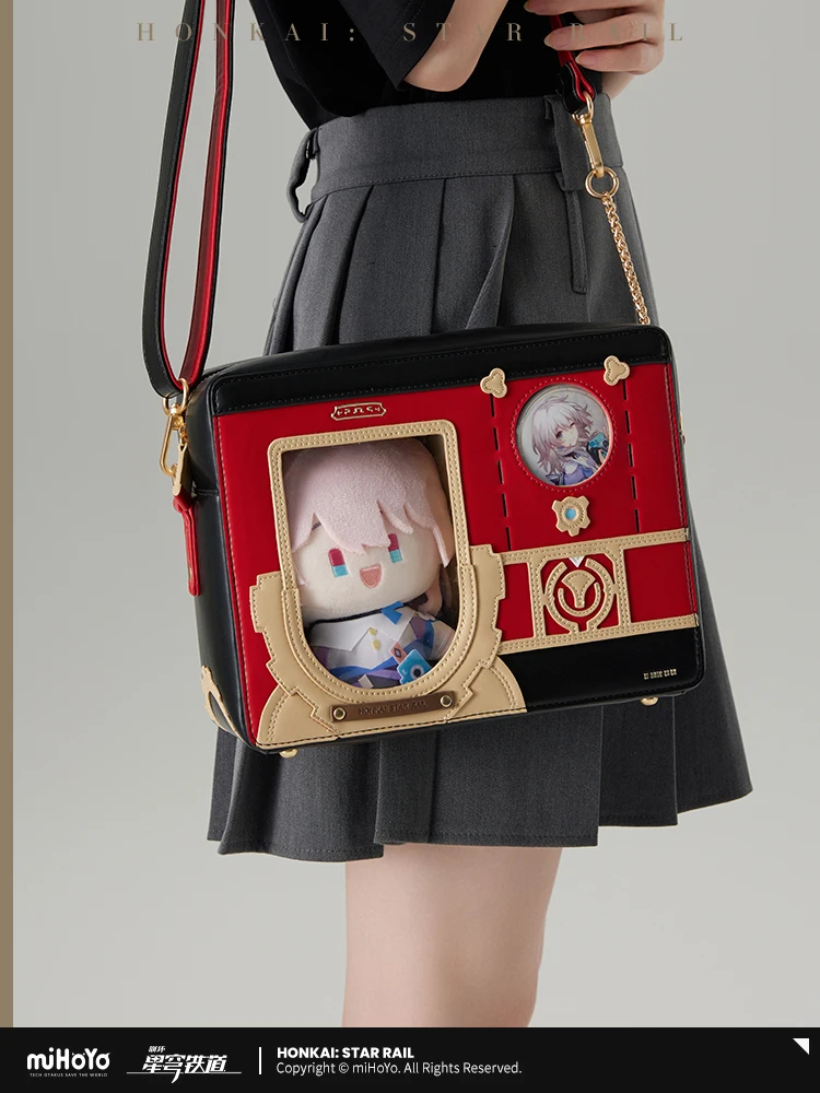 Pre-sale in Jan MiHoYo Honkai Star Rail Official YQSK Pom-Pom Itabag Women Schoolbag Cosplay Messenger Bags PU Shoulder Bag
Pre-sale in Jan MiHoYo Honkai Star Rail Official YQSK Pom-Pom Itabag Women Schoolbag Cosplay Messenger Bags PU Shoulder Bag