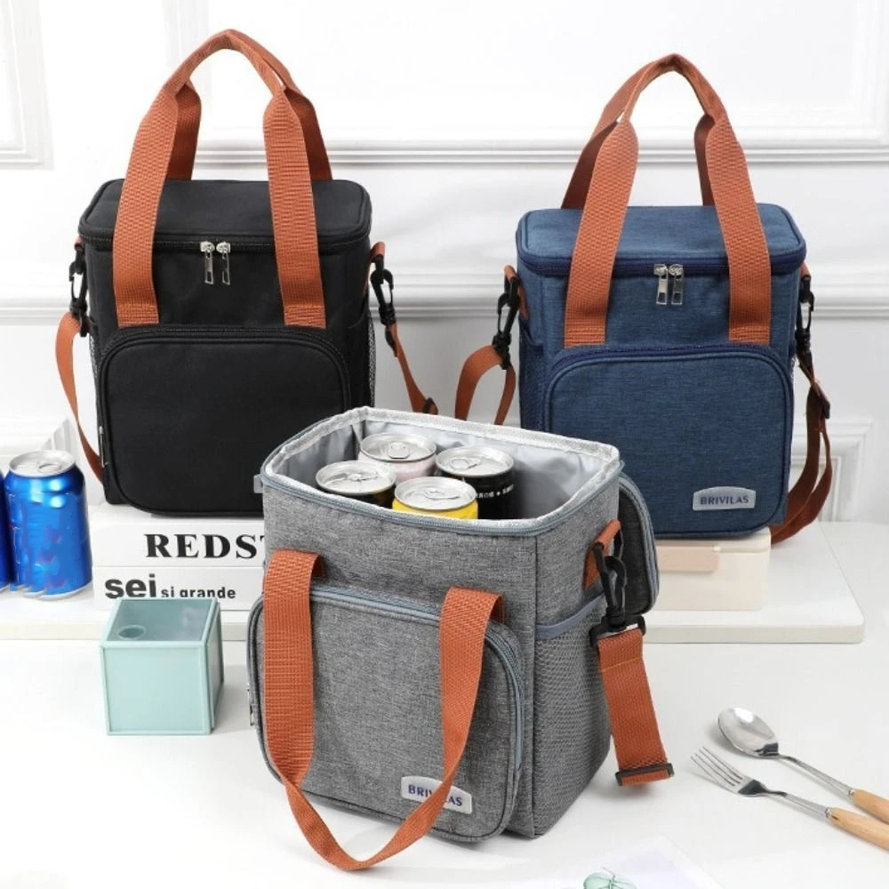 Reusable Portable Lunch Bag Thickened Shoulder Strap Food Cooler Bags Durable Thermal Picnic Cooling Box Office
Reusable Portable Lunch Bag Thickened Shoulder Strap Food Cooler Bags Durable Thermal Picnic Cooling Box Office