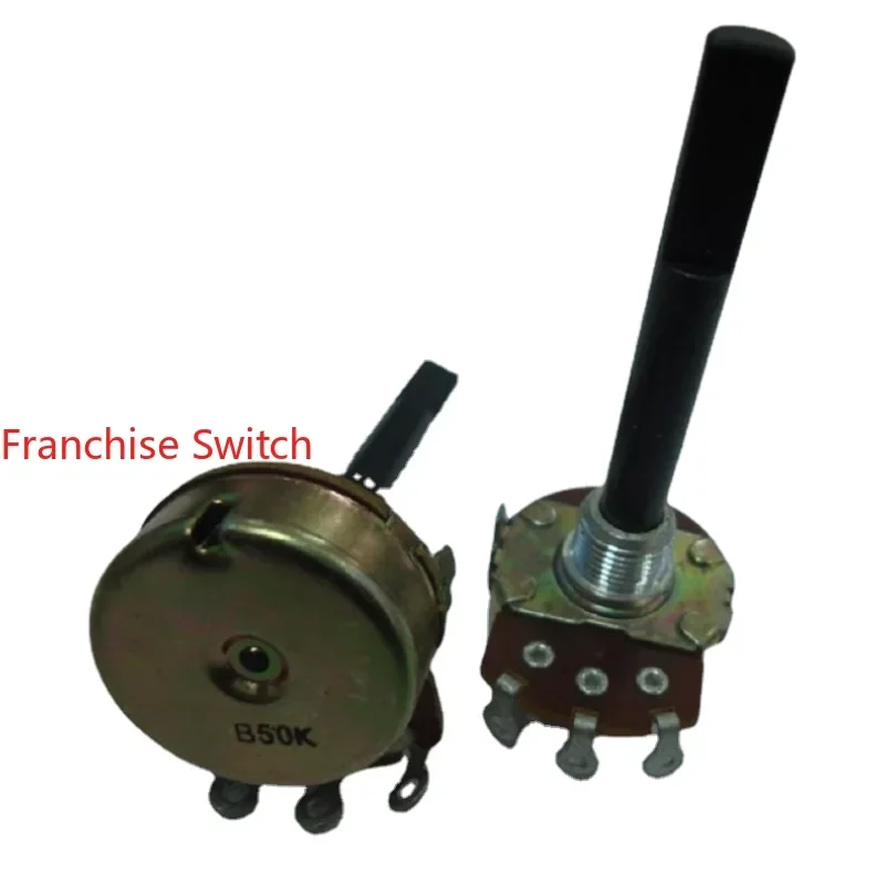 5PCS Potentiometer Single RV24AF-10 B50K B20K 50mm Plastic Half Shaft
5PCS Potentiometer Single RV24AF-10 B50K B20K 50mm Plastic Half Shaft