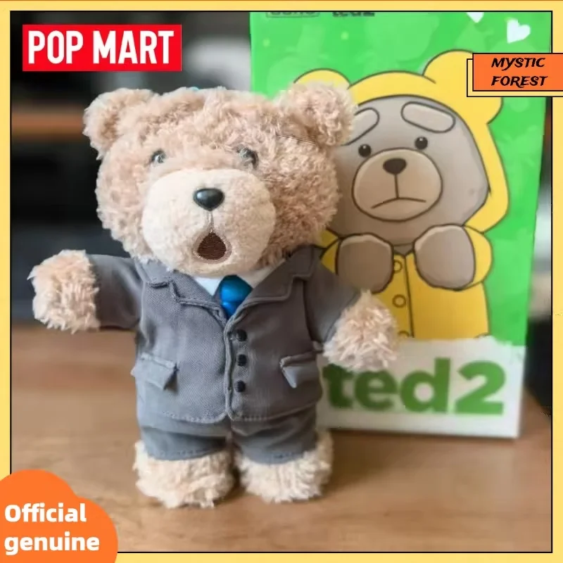 Подлинная POPMART Resonance Ted 2, серия плюшевых мишек, слепая коробка, настольные украшения Ted 2, брелок POP MART, модный подарок для игр
Подлинная POPMART Resonance Ted 2, серия плюшевых мишек, слепая коробка, настольные украшения Ted 2, брелок POP MART, модный подарок для игр
