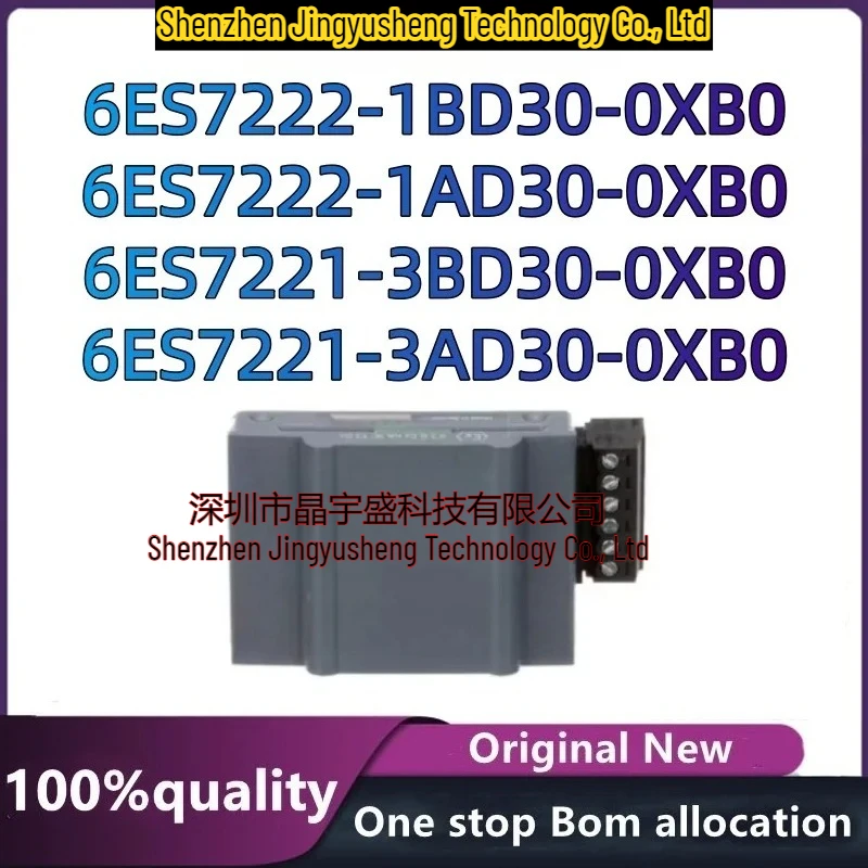 New Original 6ES7221-3BD30-0XB0 6ES7221-3AD30-0XB0 SB1222 6ES7222-1BD30-0XB0 6ES7222-1AD30-0XB0 Module in Stock
New Original 6ES7221-3BD30-0XB0 6ES7221-3AD30-0XB0 SB1222 6ES7222-1BD30-0XB0 6ES7222-1AD30-0XB0 Module in Stock