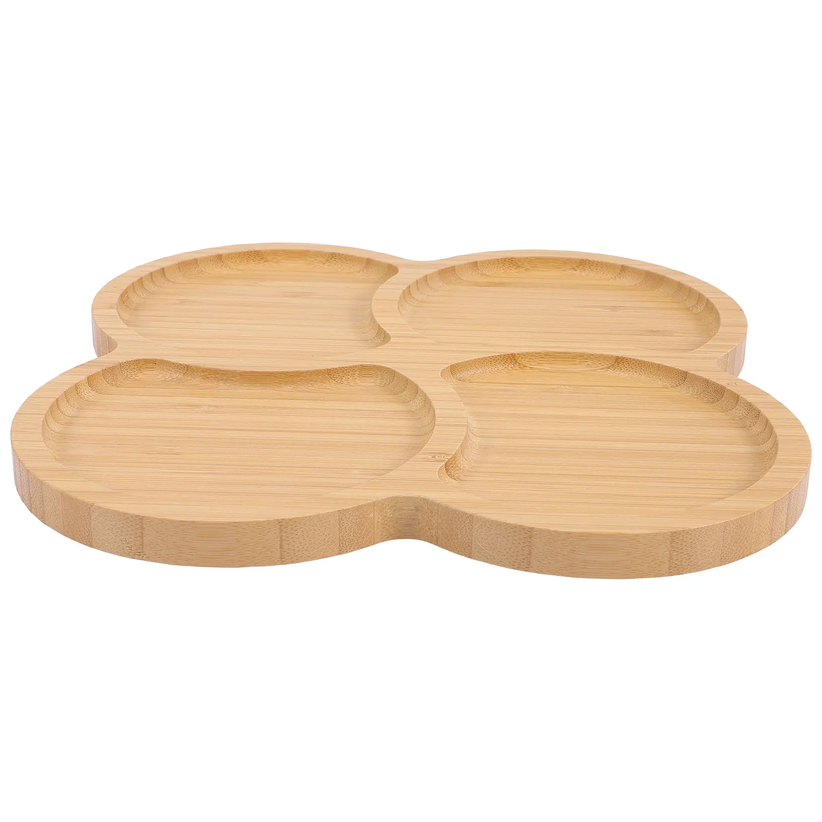 Bamboo Four-leaf Plate Serving Tray Easy Clean Store Dessert Serving Dish Food Fruit Dessert Party Kitchen Barware Set
Bamboo Four-leaf Plate Serving Tray Easy Clean Store Dessert Serving Dish Food Fruit Dessert Party Kitchen Barware Set