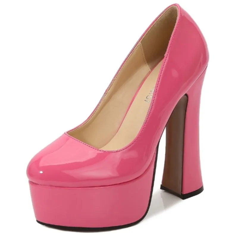 fashion high heels women thick heel thick platform waterproof round head large size French retro shallow mouth single shoes
fashion high heels women thick heel thick platform waterproof round head large size French retro shallow mouth single shoes