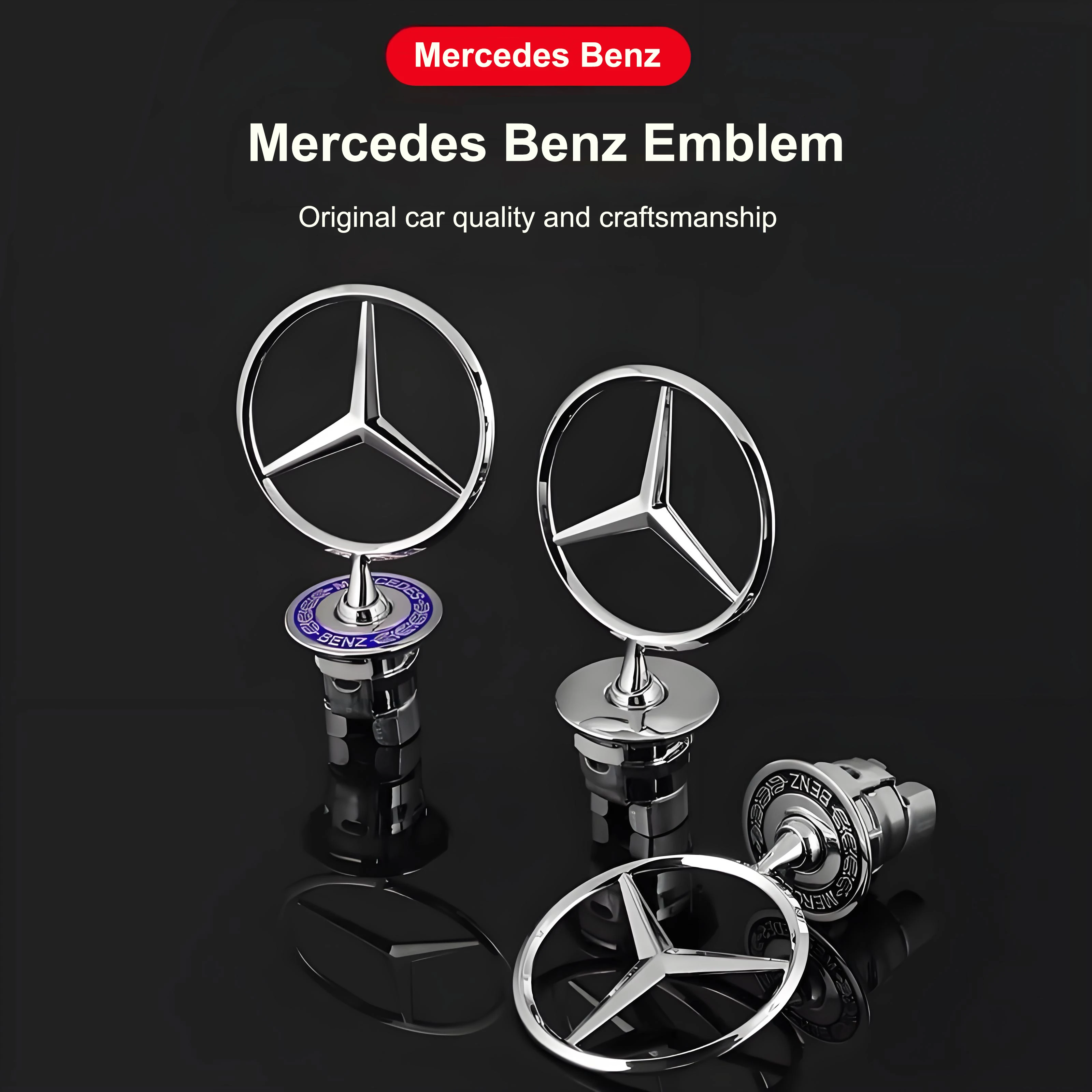 1Pcs 3D Zinc Alloy For Mercedes Benz Emblem Car Hood Front Chrome Accessories AMG W177 W176 X166 X167 C257 C218 X253 C118 C117
1Pcs 3D Zinc Alloy For Mercedes Benz Emblem Car Hood Front Chrome Accessories AMG W177 W176 X166 X167 C257 C218 X253 C118 C117