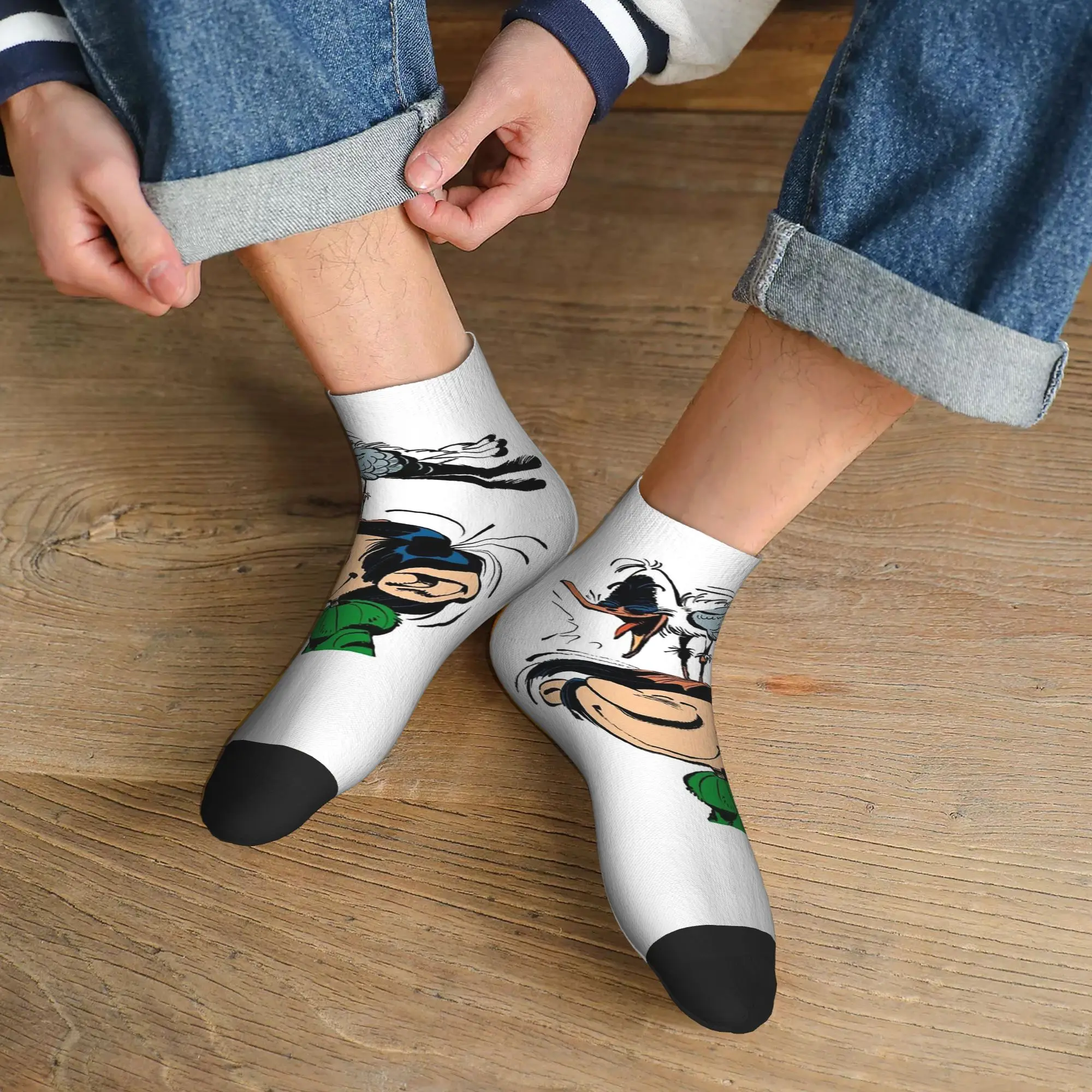 Gaston Lagaffe Big Ben Head Socks Harajuku High Quality Stockings All Season Socks Accessories for Man's Woman's Christmas Gifts
Gaston Lagaffe Big Ben Head Socks Harajuku High Quality Stockings All Season Socks Accessories for Man's Woman's Christmas Gifts