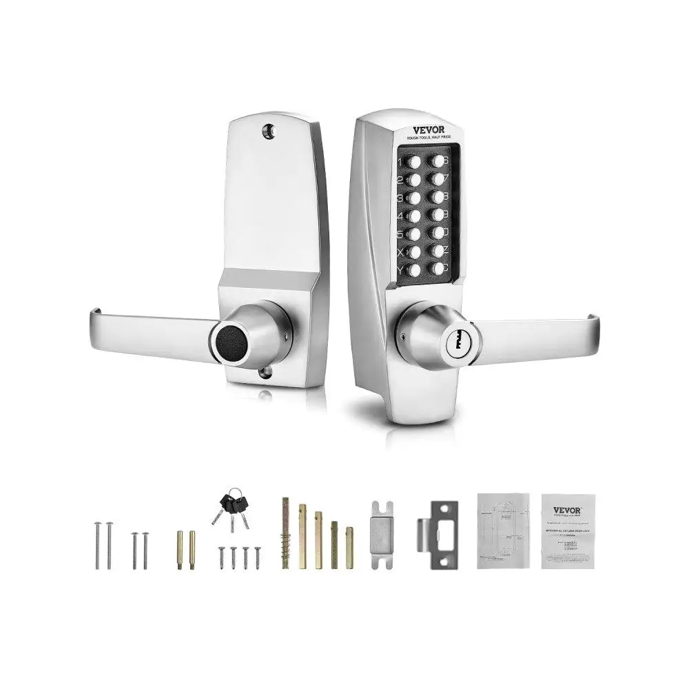 Mechanical Keyless Entry Door Lock 14 Key Security Lock for home Easy Installation Durable Access Control System
Mechanical Keyless Entry Door Lock 14 Key Security Lock for home Easy Installation Durable Access Control System