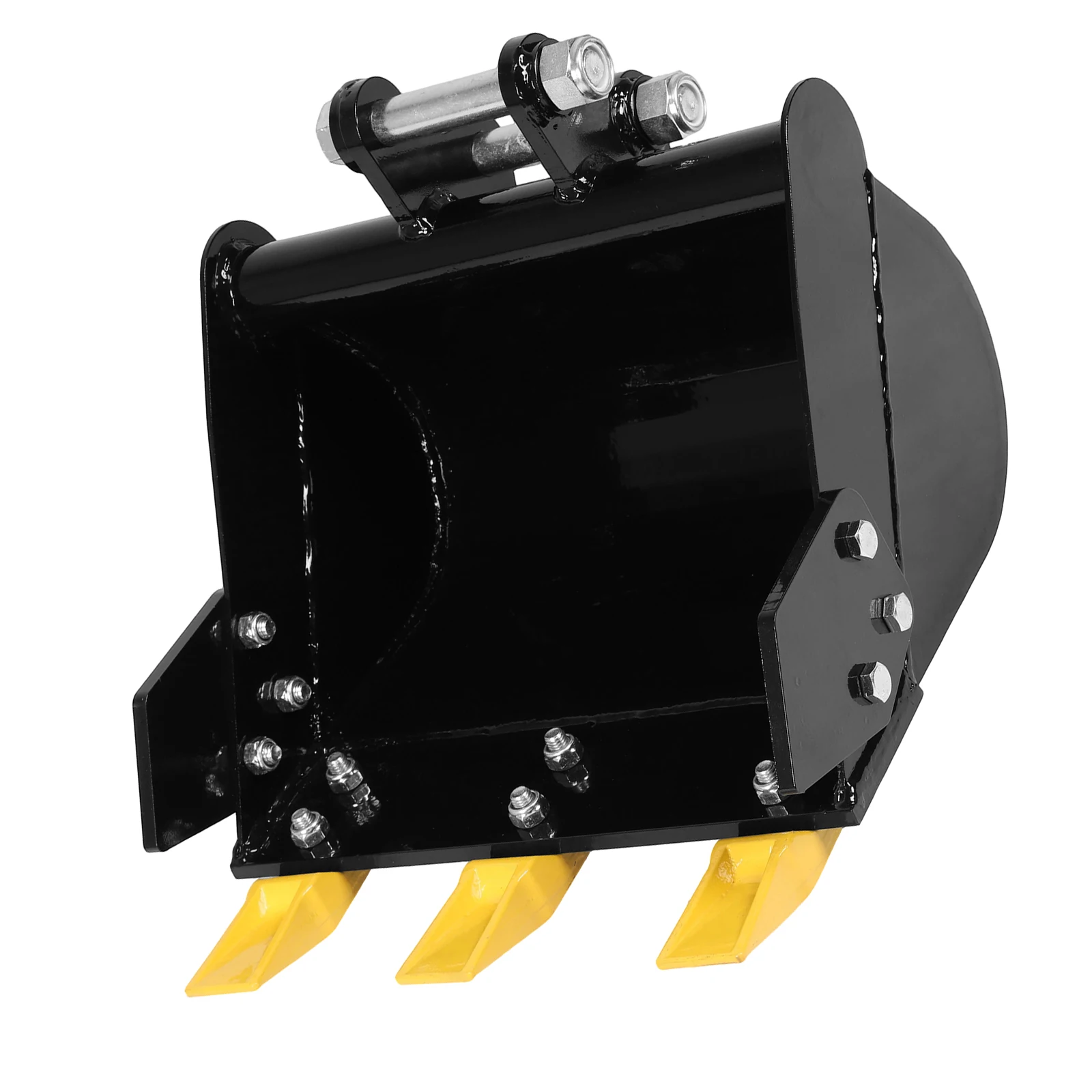 15.75in/400mm Mini Trench Bucket for Most 0.8-1.8 Tons Small Diggers 0.98in Hole 3.46in Center Wheelbase with Metal Teeth
15.75in/400mm Mini Trench Bucket for Most 0.8-1.8 Tons Small Diggers 0.98in Hole 3.46in Center Wheelbase with Metal Teeth