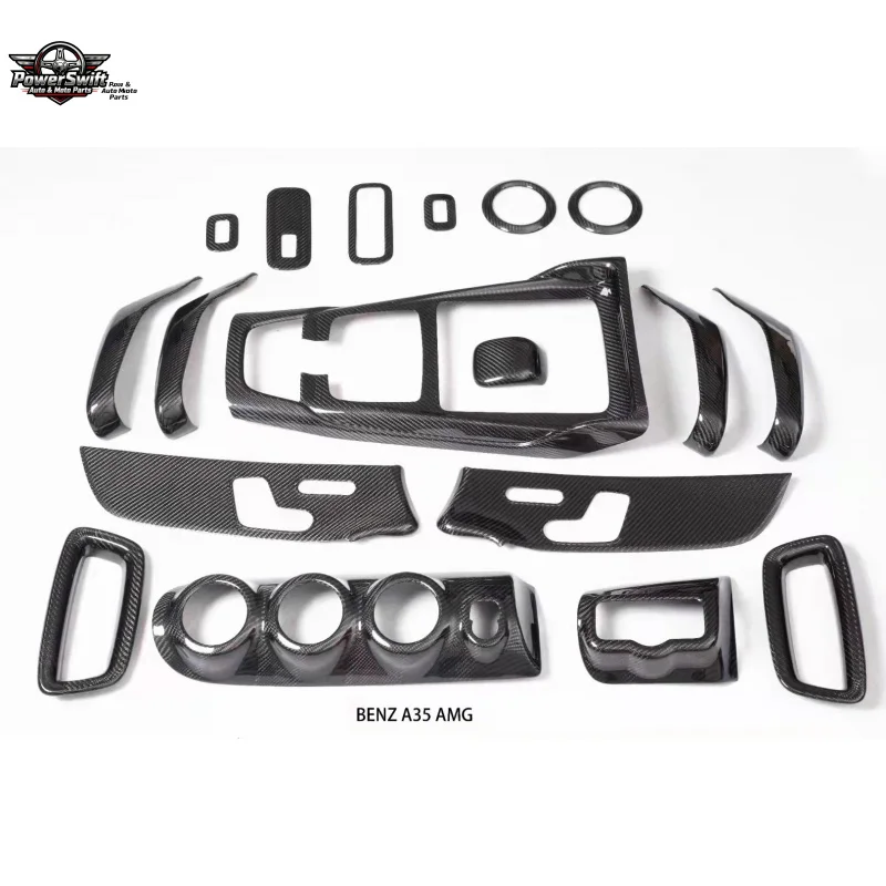 Applicable to Mercedes-BenzAMG NewA35/A45Interior Set Carbon Fiber Dry Carbon Stickers Car Interior Modification Accessories
Applicable to Mercedes-BenzAMG NewA35/A45Interior Set Carbon Fiber Dry Carbon Stickers Car Interior Modification Accessories