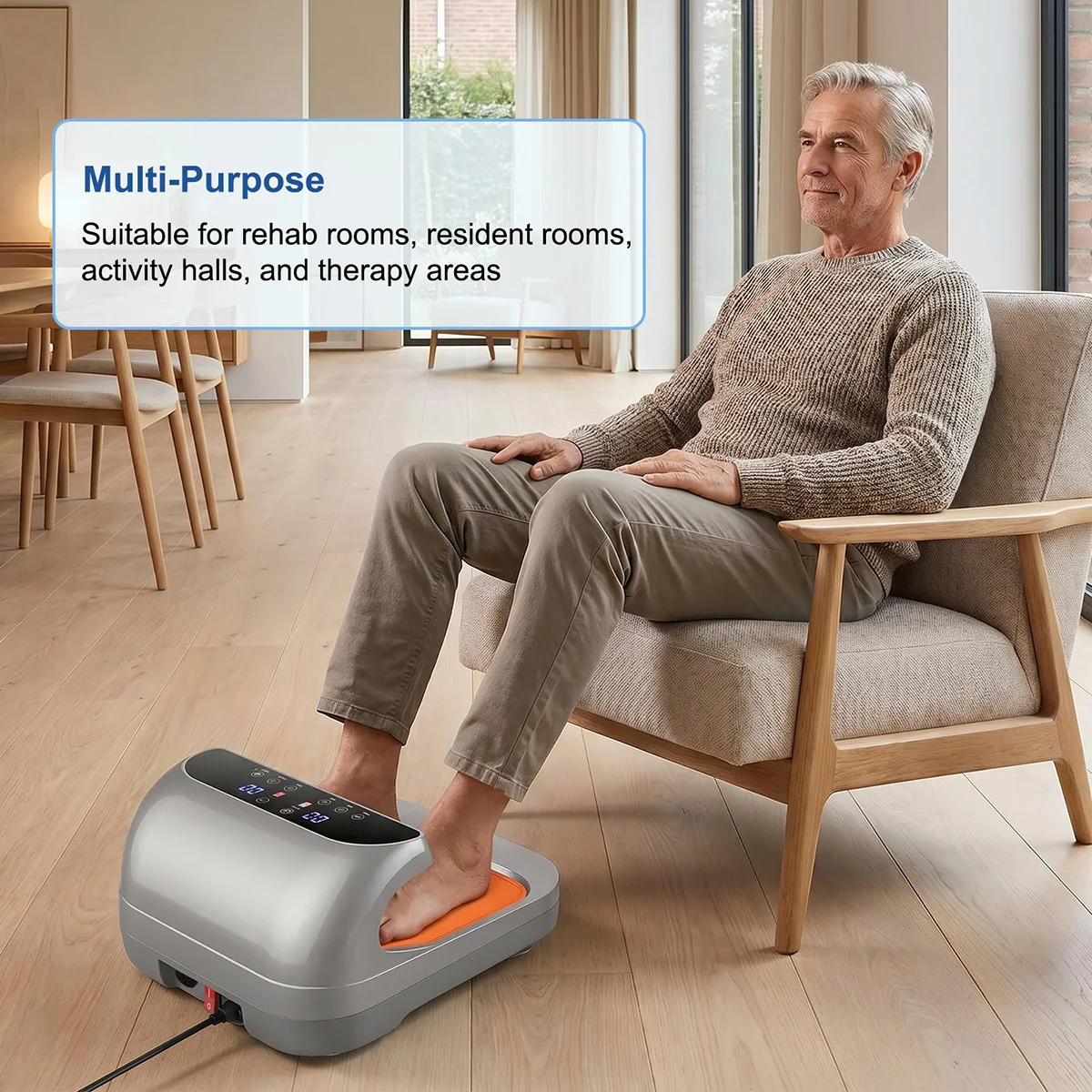 Suyzeko Physiotherapy Terahertz Foot Massager PEMF Tera Hertz Frequency Therapy Device Heating Therapy Cell Energy Health Care
Suyzeko Physiotherapy Terahertz Foot Massager PEMF Tera Hertz Frequency Therapy Device Heating Therapy Cell Energy Health Care