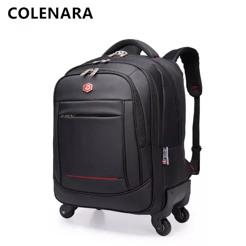 COLENARA чемодан для кабины 18 дюймов 20 дюймов Оксфорд тканевый ящик для посадки Мужской Дорожный рюкзак на плечо женский ручной чемодан для путешествий
COLENARA чемодан для кабины 18 дюймов 20 дюймов Оксфорд тканевый ящик для посадки Мужской Дорожный рюкзак на плечо женский ручной чемодан для путешествий
