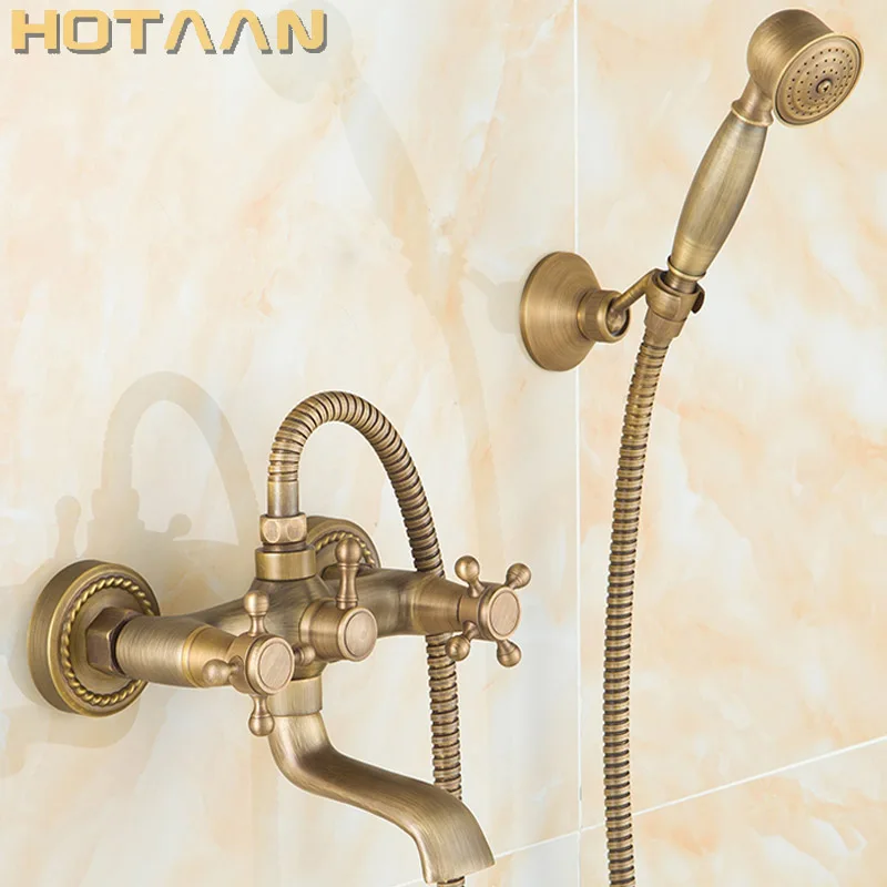 . Bathroom Bath Wall Mounted Hand Held Antique Brass Shower Head Kit Shower Faucet Sets YT-5338-A
. Bathroom Bath Wall Mounted Hand Held Antique Brass Shower Head Kit Shower Faucet Sets YT-5338-A