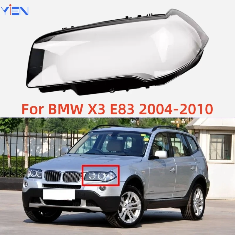 Абажур для фар BMW X3 E83 2004 2005 2006 2007 2008 2009, автомобильный аксессуар, замена прозрачного зеркального корпуса
Абажур для фар BMW X3 E83 2004 2005 2006 2007 2008 2009, автомобильный аксессуар, замена прозрачного зеркального корпуса