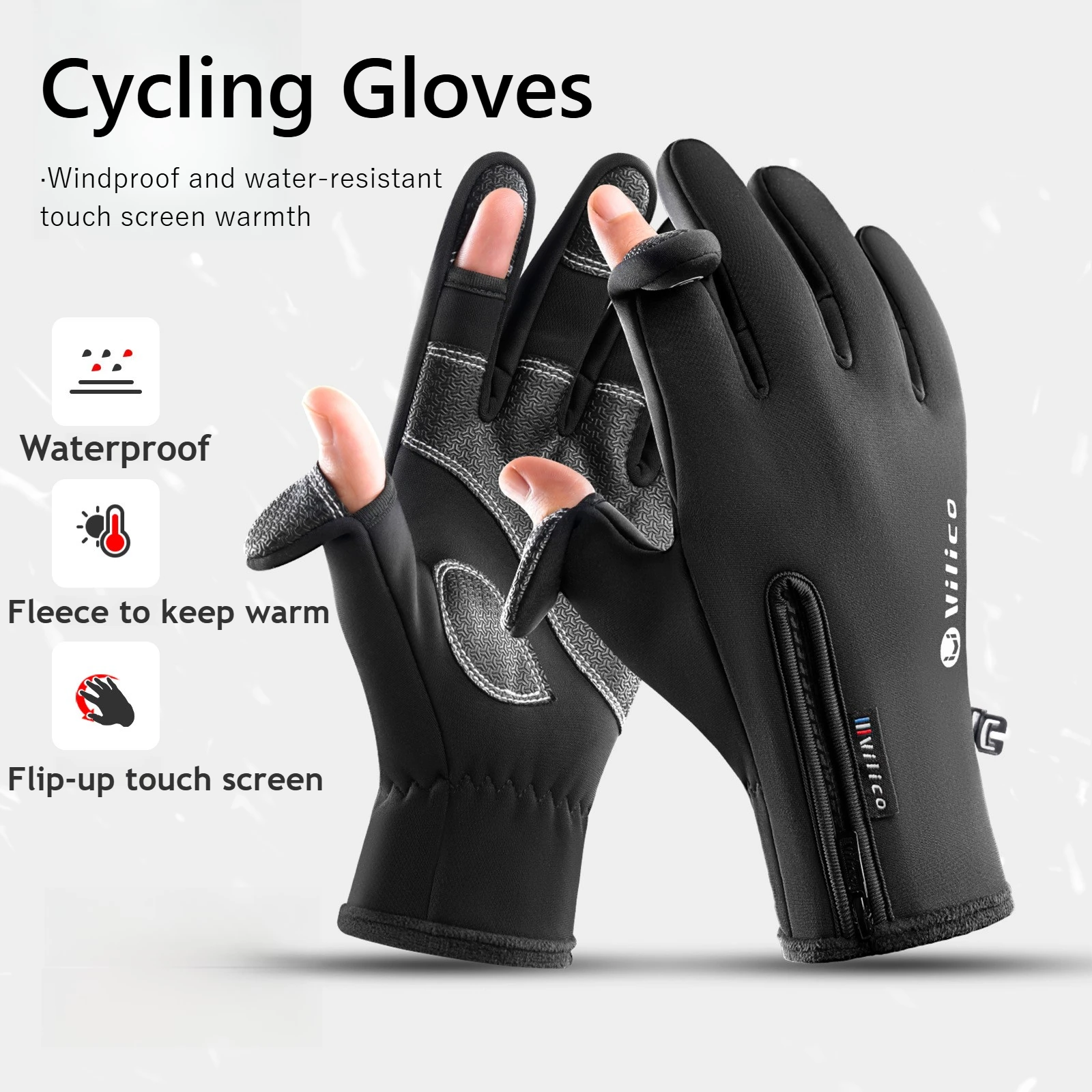 Cycling Gloves Touchscreen Winter Warm Windproof AntiSlip MTB Road Bike Motorcycle Sports Gloves for Outdoor Hiking Driving Cold
Cycling Gloves Touchscreen Winter Warm Windproof AntiSlip MTB Road Bike Motorcycle Sports Gloves for Outdoor Hiking Driving Cold