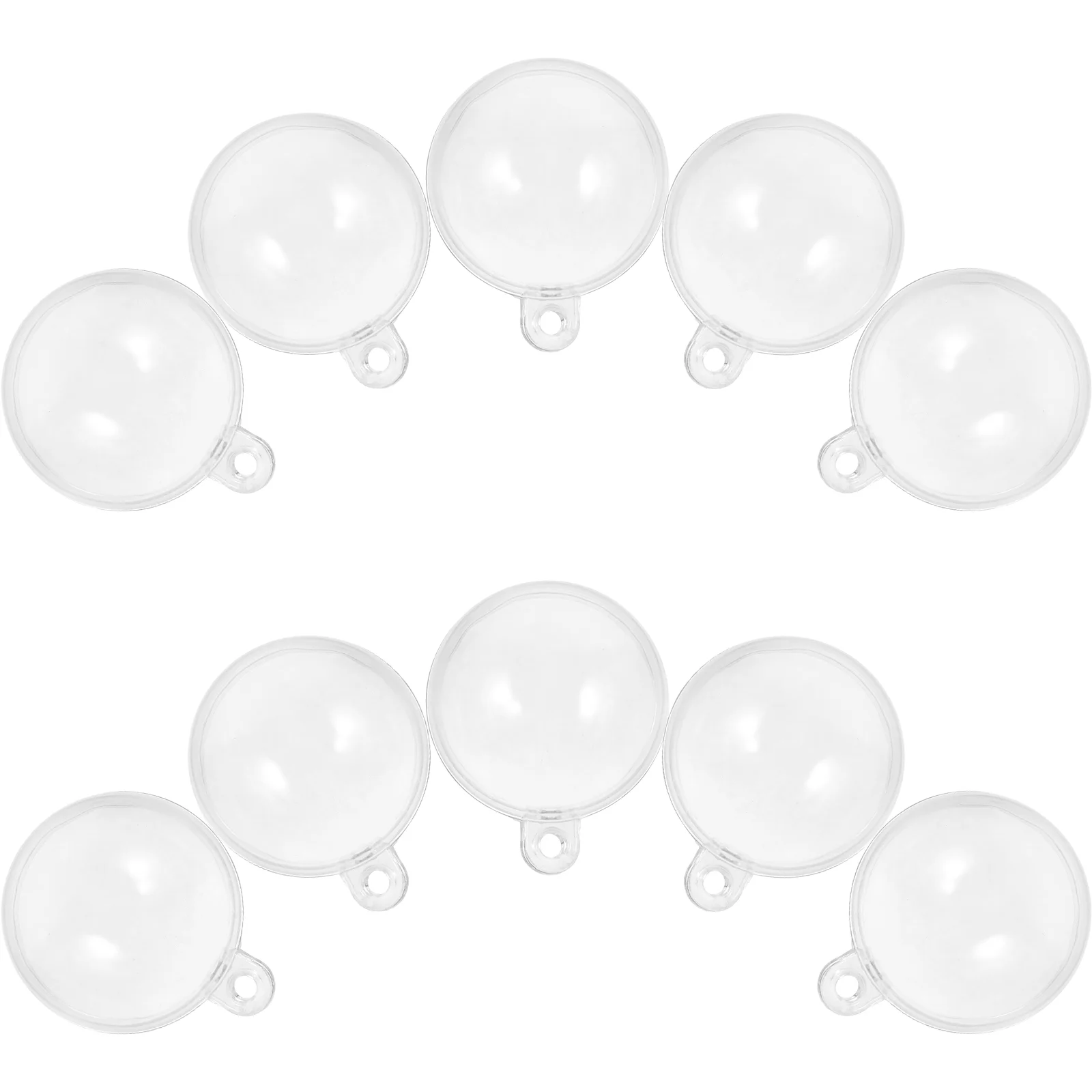 10 Pcs Fish Tank Float Clear Plastic Ornaments Empty Transparent Ball For Crafts Fillable Decorate Balls Hanging
10 Pcs Fish Tank Float Clear Plastic Ornaments Empty Transparent Ball For Crafts Fillable Decorate Balls Hanging