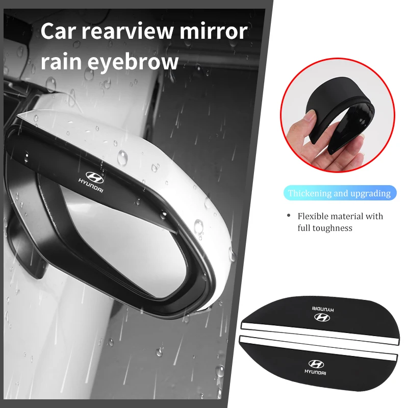 2pcs Car Rearview Mirror Rain Eyebrow Sun Visor Shade Cover Rainy Shield Guard For Hyundai Creta SantaFe Kona Genesis Equus
2pcs Car Rearview Mirror Rain Eyebrow Sun Visor Shade Cover Rainy Shield Guard For Hyundai Creta SantaFe Kona Genesis Equus