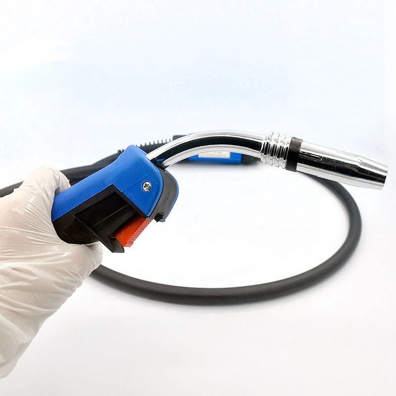 Welding Torch 24KD Weld Parts Gas Cooled 250A 24KD Torch With 3M Cable Length Euro Central Adaptor
Welding Torch 24KD Weld Parts Gas Cooled 250A 24KD Torch With 3M Cable Length Euro Central Adaptor