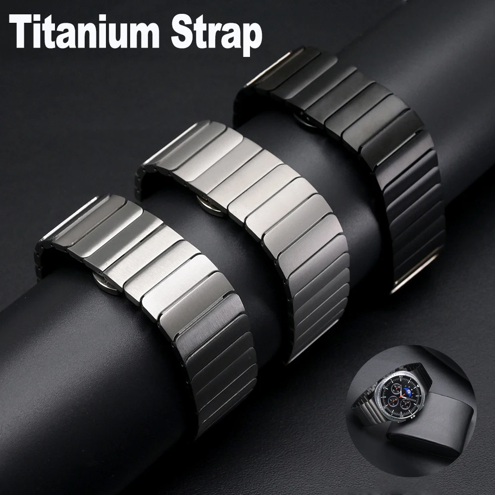 Титановый роскошный ремешок для Samsung Galaxy Watch Ultra 2025 47 мм, мужской металлический ремешок для SAMSUNG Galaxy Watch 8 40/44 мм 8 Classic 46 мм
Титановый роскошный ремешок для Samsung Galaxy Watch Ultra 2025 47 мм, мужской металлический ремешок для SAMSUNG Galaxy Watch 8 40/44 мм 8 Classic 46 мм