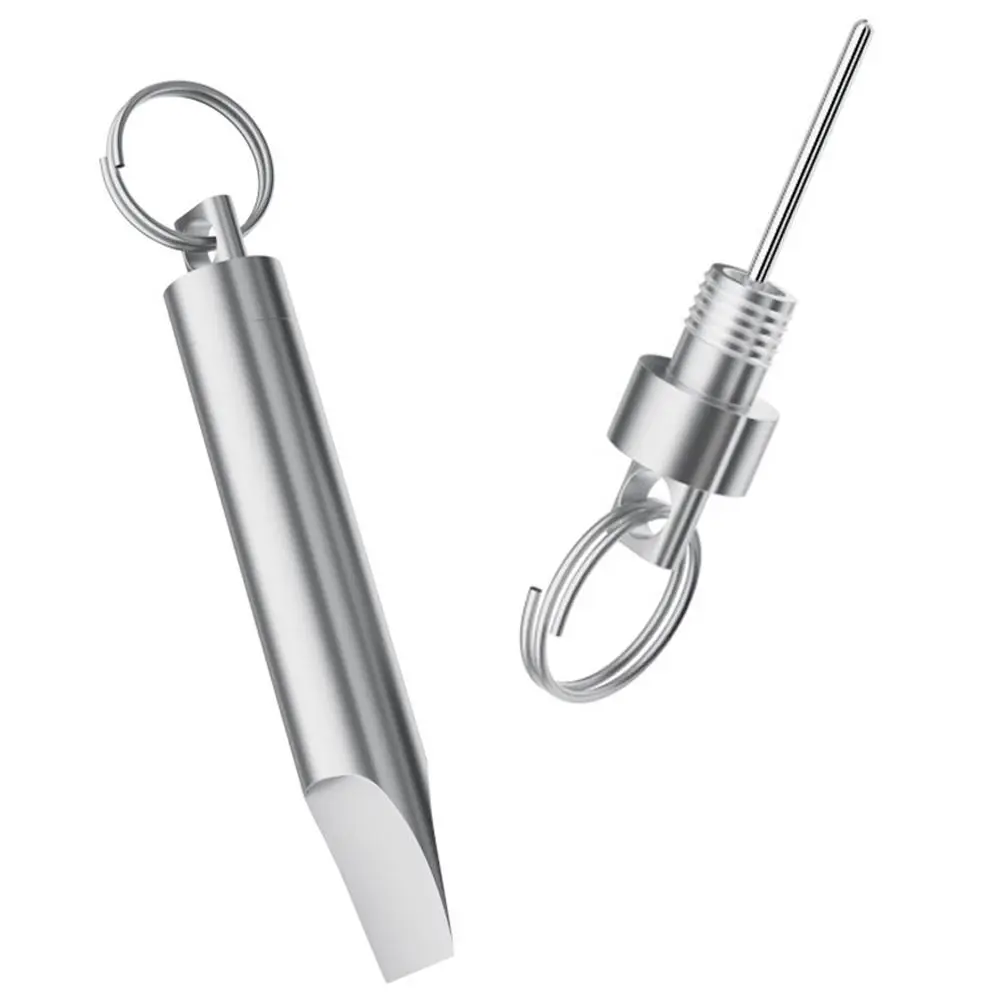 2 in 1 SIM Card Ejector Pin Portable Mini SIM Card Tray Removal Tool Keychain Multi-functional Reset Needle Maintenance Use
2 in 1 SIM Card Ejector Pin Portable Mini SIM Card Tray Removal Tool Keychain Multi-functional Reset Needle Maintenance Use