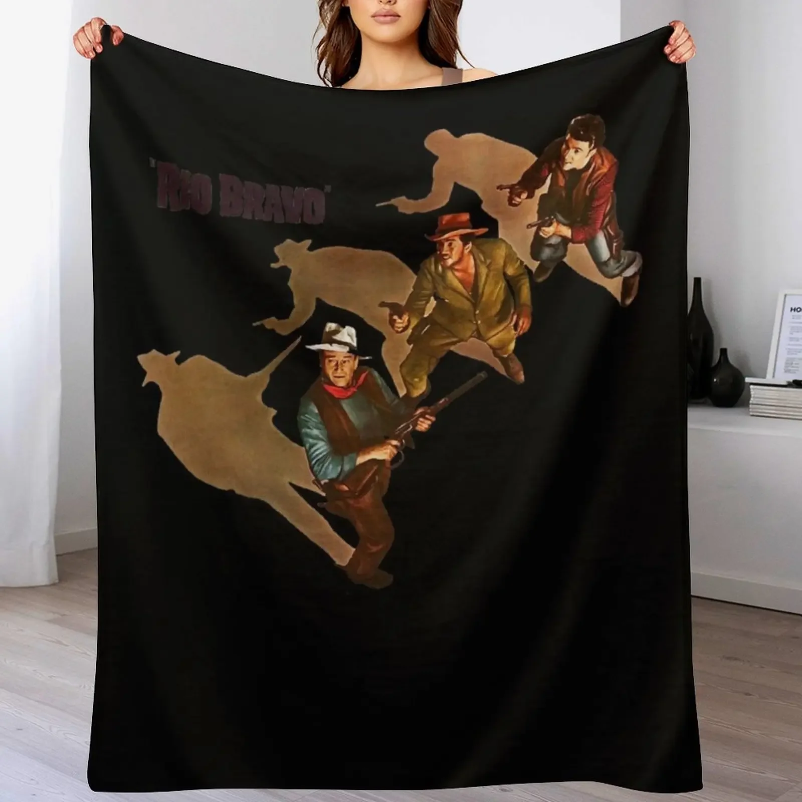 Rio Bravo Throw Blanket Cozy Light Blanket for Travel Camping Picnic
Rio Bravo Throw Blanket Cozy Light Blanket for Travel Camping Picnic