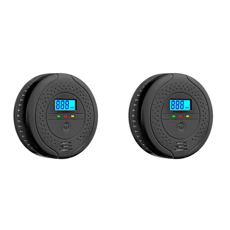 Stable Performance-2X Carbon Monoxide Detector CO Sensor Warning For Home Kitchen High Sensitive Warning LCD Display CO Alarm
Stable Performance-2X Carbon Monoxide Detector CO Sensor Warning For Home Kitchen High Sensitive Warning LCD Display CO Alarm