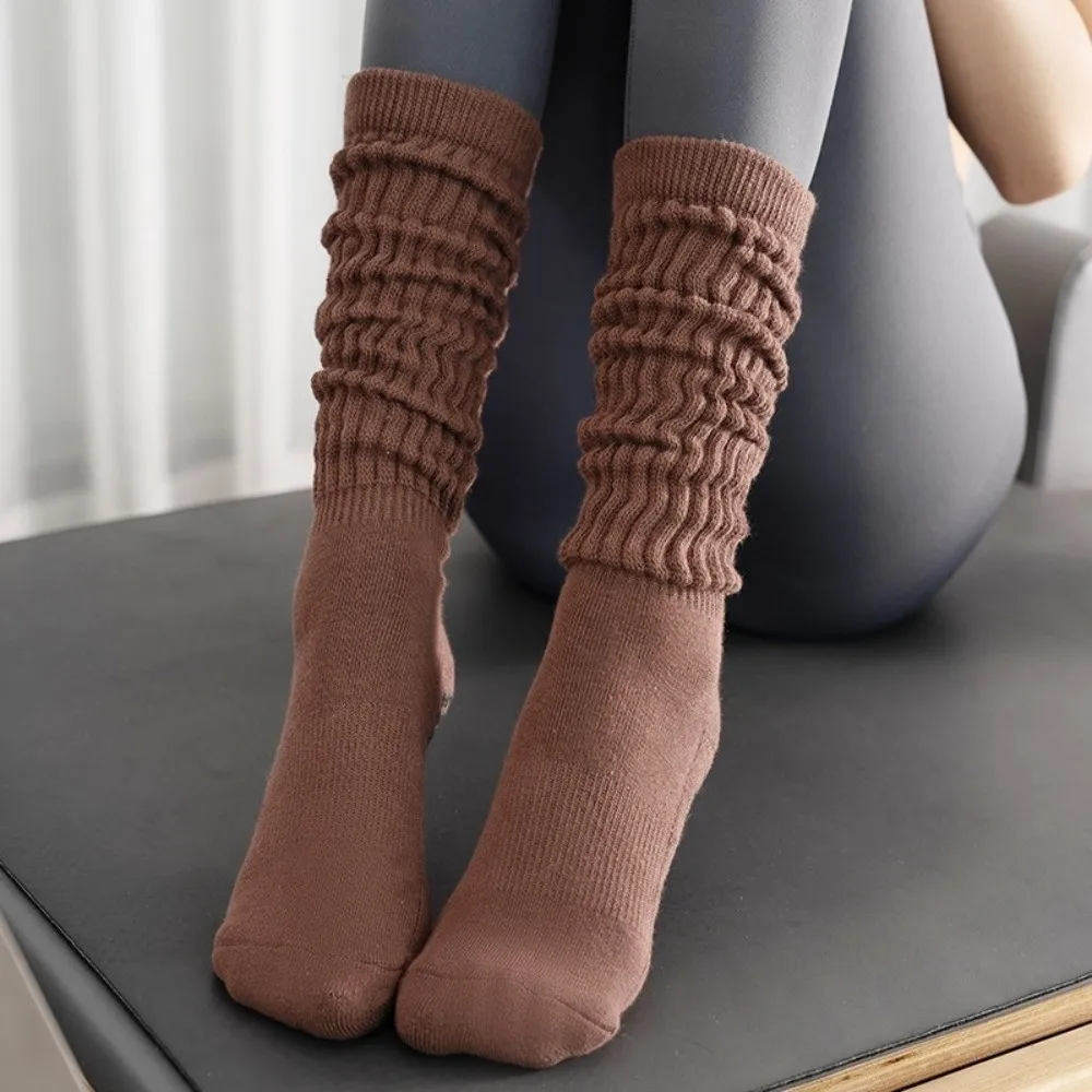 1 пара противоскользящих силиконовых длинных носков для тренировок в тренажерном зале, дышащие хлопковые спортивные носки для танцев, чулки, носки для фитнеса
1 пара противоскользящих силиконовых длинных носков для тренировок в тренажерном зале, дышащие хлопковые спортивные носки для танцев, чулки, носки для фитнеса