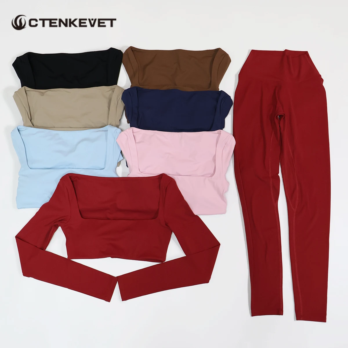 Summer Women's Long-Sleeved Sports Fitness Set Outdoor Running Activewear Yoga Clothes Crop Top Sport Outfit for Female
Summer Women's Long-Sleeved Sports Fitness Set Outdoor Running Activewear Yoga Clothes Crop Top Sport Outfit for Female
