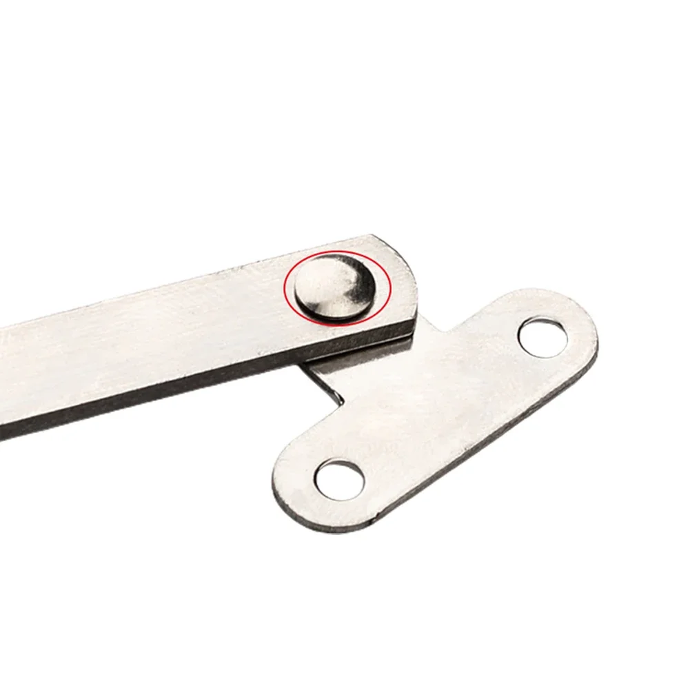 High Quality Brand New Door Stay Lid Lift Up Movable Pull Silver Two-fold Activity Rod Stainless Steel Support
High Quality Brand New Door Stay Lid Lift Up Movable Pull Silver Two-fold Activity Rod Stainless Steel Support
