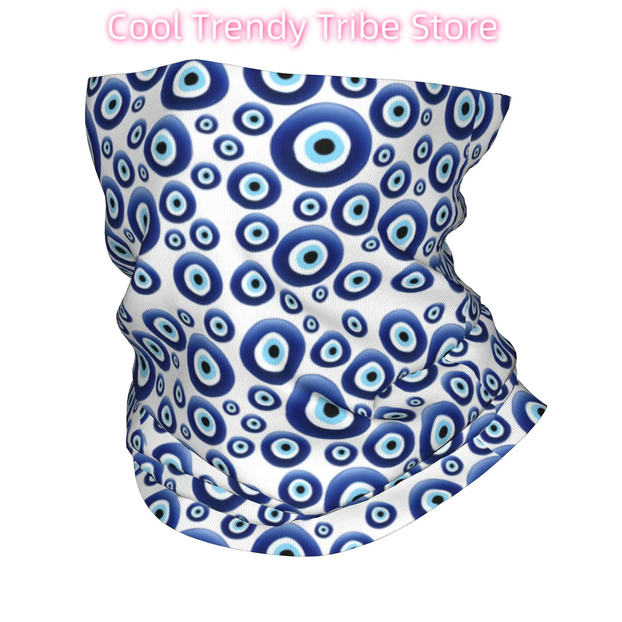 Evil Eye Protection Bandana Winter Neck Warmer Women Windproof Wrap Face Scarf for Ski Lucky Charm Amulet Hamsa Gaiter Headband
Evil Eye Protection Bandana Winter Neck Warmer Women Windproof Wrap Face Scarf for Ski Lucky Charm Amulet Hamsa Gaiter Headband