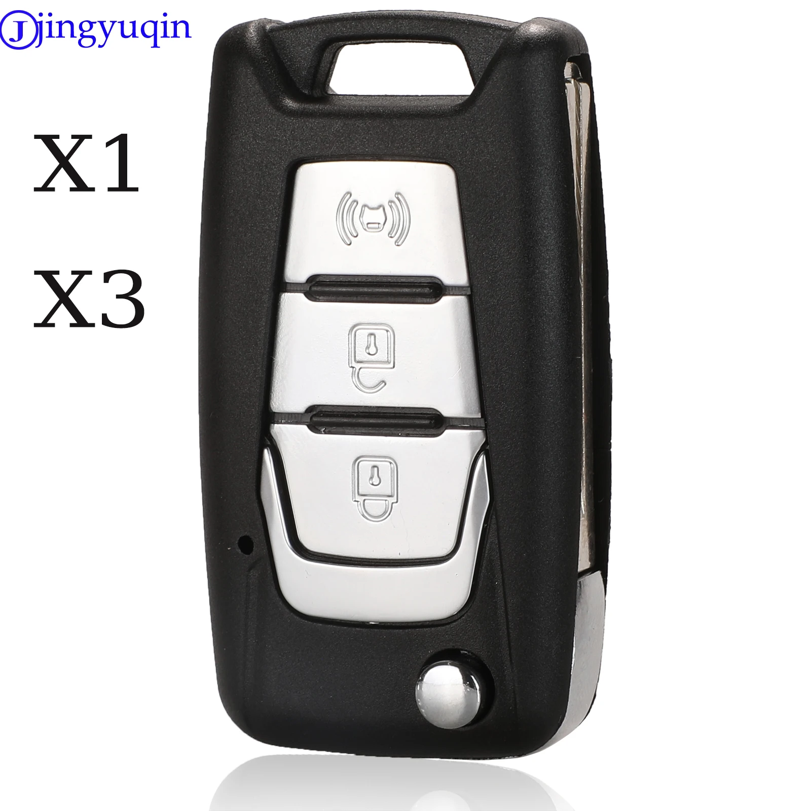 jingyuqin X1 X3 Flip Remote Key Shell Switchblade For Ssangyong Korando New Actyon C200 2016 2017 3 Button Folding Car Key Case
jingyuqin X1 X3 Flip Remote Key Shell Switchblade For Ssangyong Korando New Actyon C200 2016 2017 3 Button Folding Car Key Case