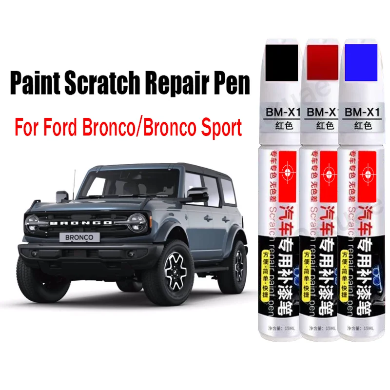 Car Paint Repair Pen for Ford Bronco/Bronco Sport Paint Fixer Repair Touch-Up Pen Car Paint Care Accessories
Car Paint Repair Pen for Ford Bronco/Bronco Sport Paint Fixer Repair Touch-Up Pen Car Paint Care Accessories