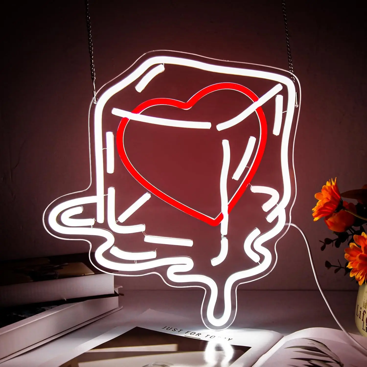 Frozen Heart Neon Sign Wall Lights for Bar Romantic Bedroom Man Cave Valentine's Day Decor Electronic Art Draw Birthday Gifts
Frozen Heart Neon Sign Wall Lights for Bar Romantic Bedroom Man Cave Valentine's Day Decor Electronic Art Draw Birthday Gifts