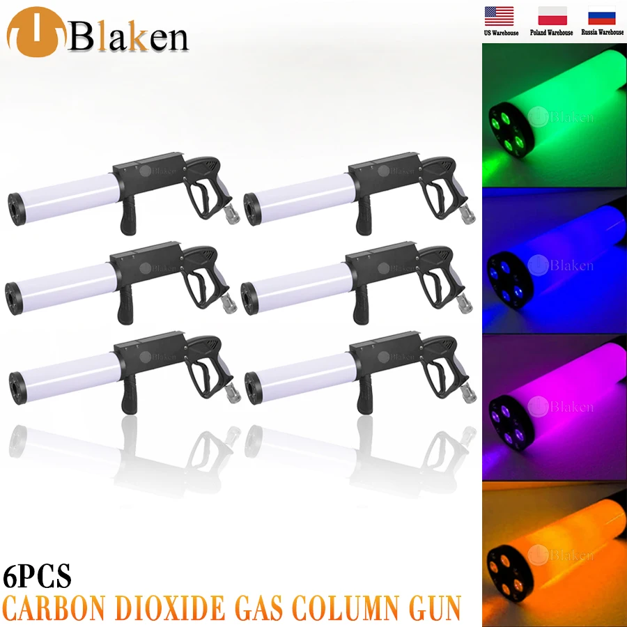 0 Tax 6Pcs Carbon Dioxide Gas Column Gun Bar RGB Party Led DJ Stage Co2 Jet Machine Effect Fogger Smoke Gun smoke lighting
0 Tax 6Pcs Carbon Dioxide Gas Column Gun Bar RGB Party Led DJ Stage Co2 Jet Machine Effect Fogger Smoke Gun smoke lighting