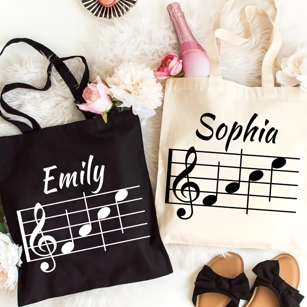 Personalized Canvas Tote Bag for Music Teachers Gift for Music Educators for Retired Teachers or Appointed Music Instructors
Personalized Canvas Tote Bag for Music Teachers Gift for Music Educators for Retired Teachers or Appointed Music Instructors