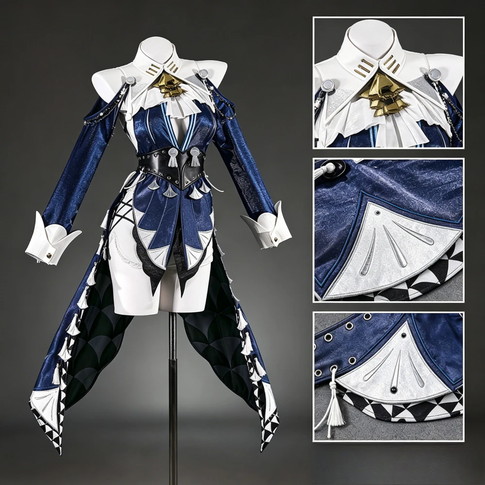 ZZZ Zenless Zone Zero Velina Cosplay Costume Game Women Outfit High Quality Halloween Party Role Play Clothes Full Set Onicos
ZZZ Zenless Zone Zero Velina Cosplay Costume Game Women Outfit High Quality Halloween Party Role Play Clothes Full Set Onicos