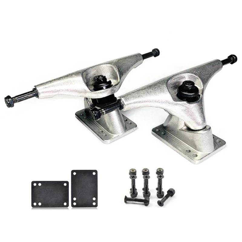 6.25Inch Silver Surf Skateboard Truck Surf Skate Skateboard Truck Longboard Truck Fish Board Long Board Steering Bracket
6.25Inch Silver Surf Skateboard Truck Surf Skate Skateboard Truck Longboard Truck Fish Board Long Board Steering Bracket