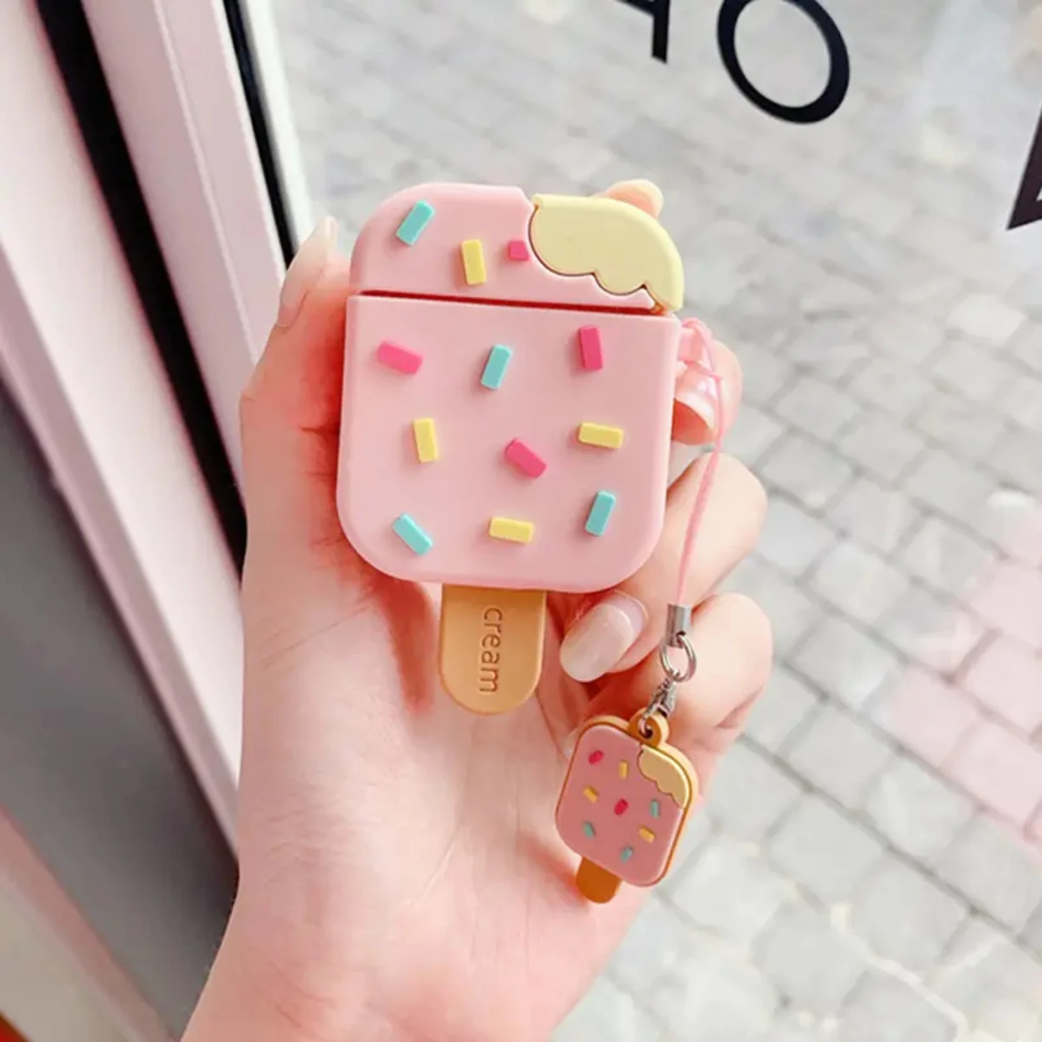 Summer Cute Sandwich Ice Cream Headphone Cover For Multiple Versions Of AirPods
Summer Cute Sandwich Ice Cream Headphone Cover For Multiple Versions Of AirPods