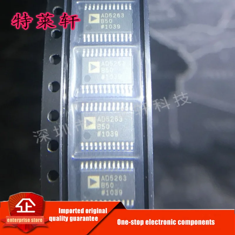 New Original AD5263BRUZ50-REEL7 AD5263 TSSOP-24 Digital Potentiometer Chipset
New Original AD5263BRUZ50-REEL7 AD5263 TSSOP-24 Digital Potentiometer Chipset