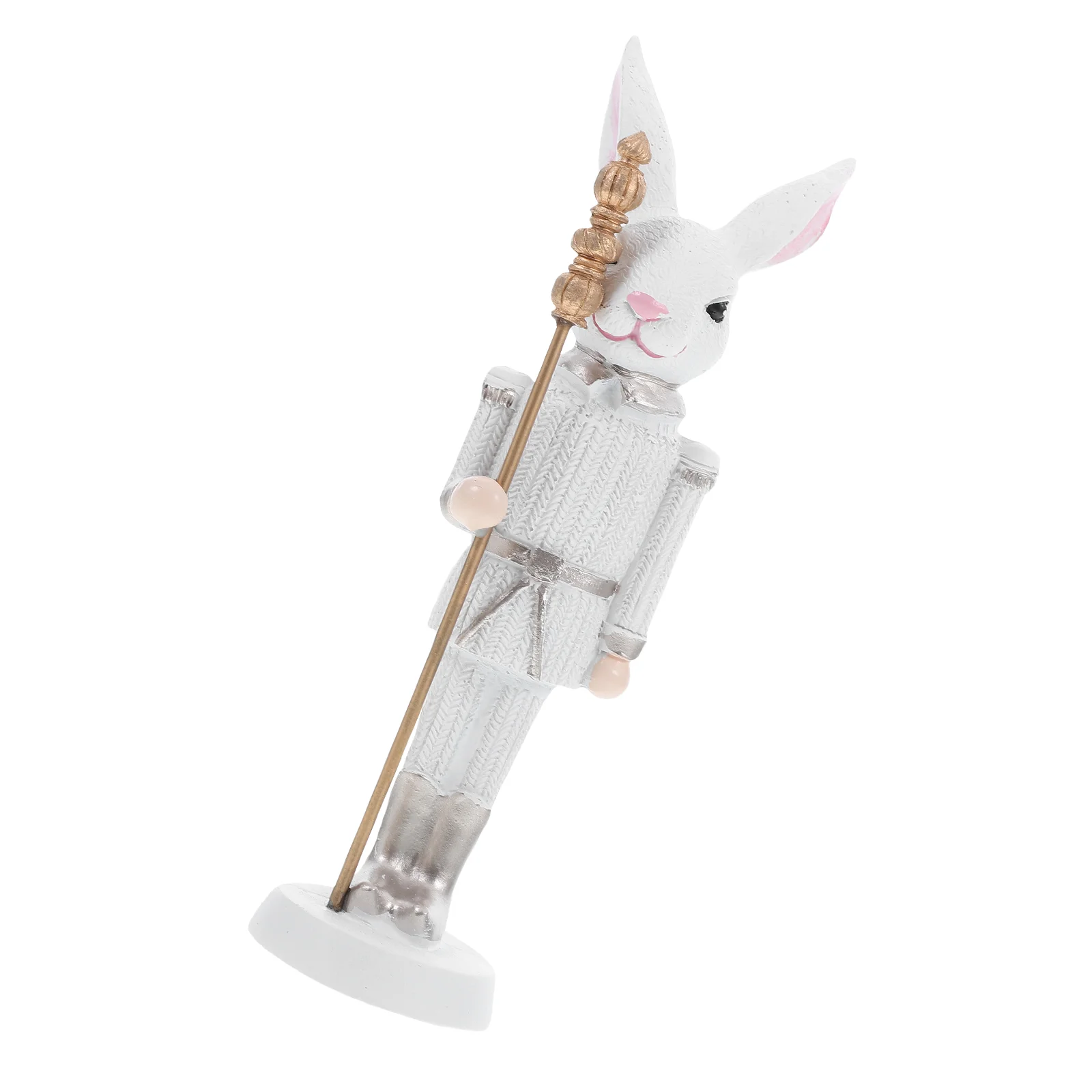 Easter Bunny Ornaments Resin Rabbit Statue Decorations Garden Animal Eyeglass Holder
Easter Bunny Ornaments Resin Rabbit Statue Decorations Garden Animal Eyeglass Holder