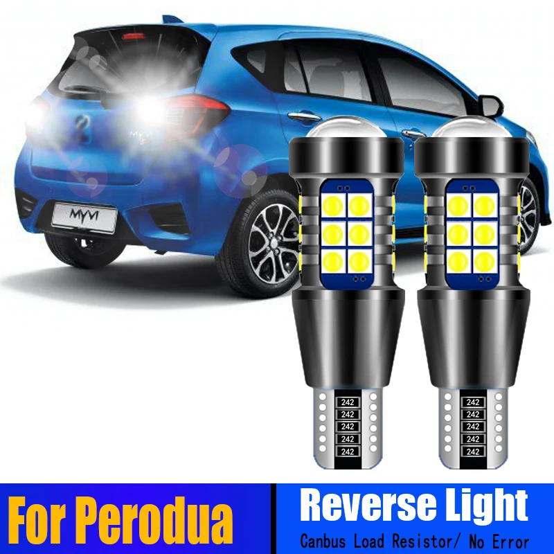 2pcs Car W16W T15 921 Canbus No Error LED Signal Lamps Reverse Lights Auto Led Bulbs For Perodua New P2 Myvi 2017 2018 D20N Viva
2pcs Car W16W T15 921 Canbus No Error LED Signal Lamps Reverse Lights Auto Led Bulbs For Perodua New P2 Myvi 2017 2018 D20N Viva