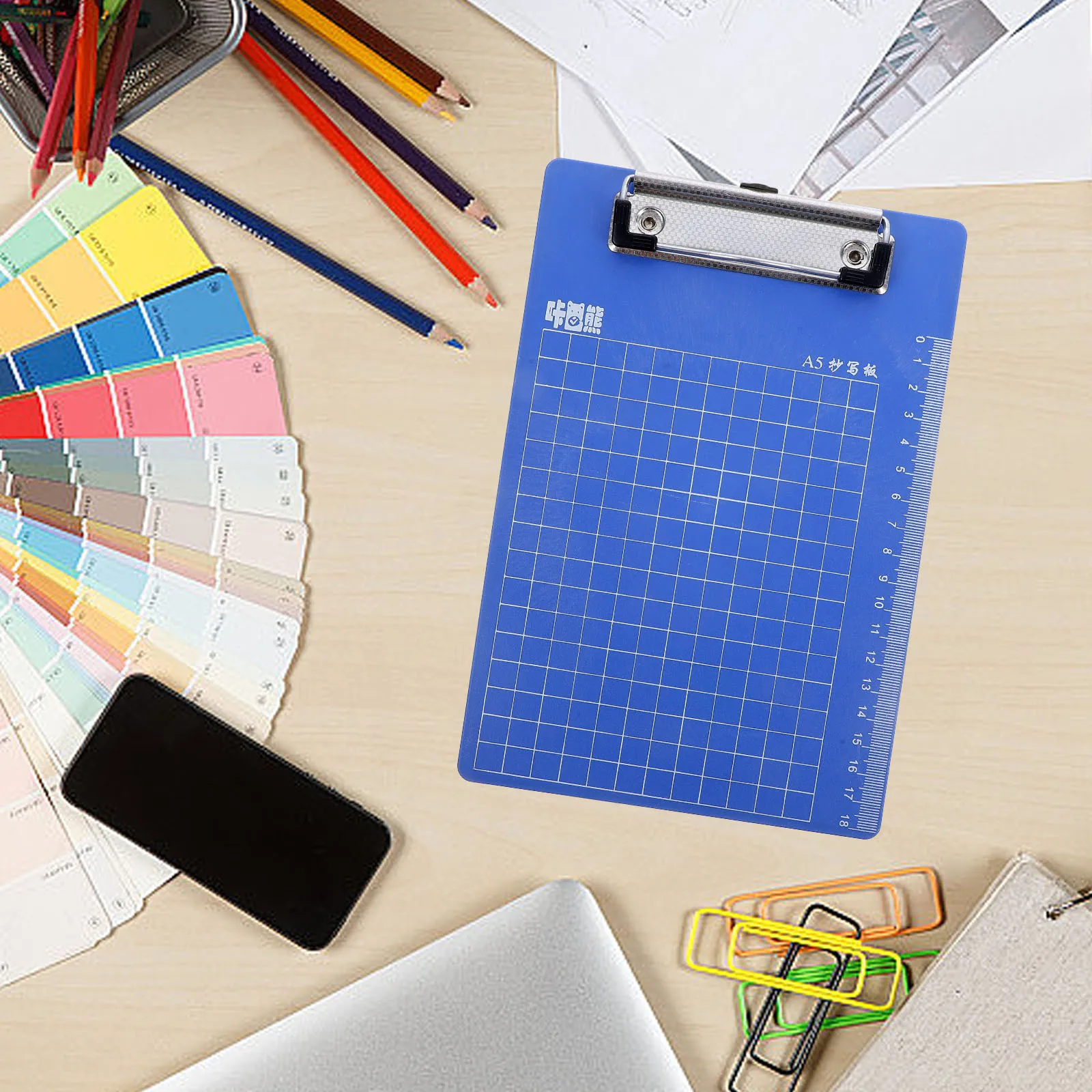 6pcs A5 Plastic Color Transparent Clipboard Lightweight Wrap Edge Hanging Loop Ruler Function For Teachers Students
6pcs A5 Plastic Color Transparent Clipboard Lightweight Wrap Edge Hanging Loop Ruler Function For Teachers Students