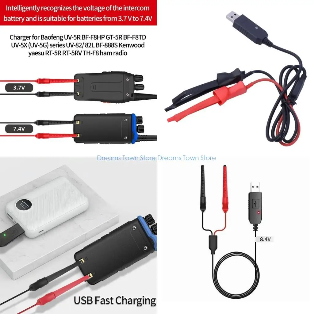 HX6A Two Way Radio Charging-Clip with Light for UV-5R BF-888S TYT-Retevis
HX6A Two Way Radio Charging-Clip with Light for UV-5R BF-888S TYT-Retevis